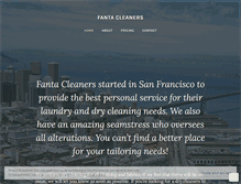 Tablet Screenshot of fantacleaners.com